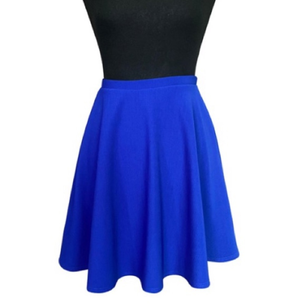 High-Waisted Pleated Skirt